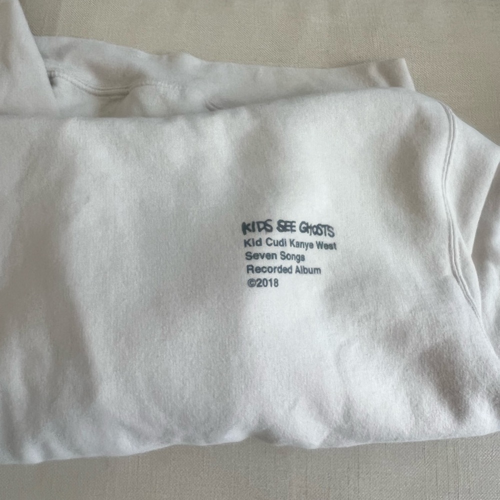 White - Kids See Ghosts Hoodie